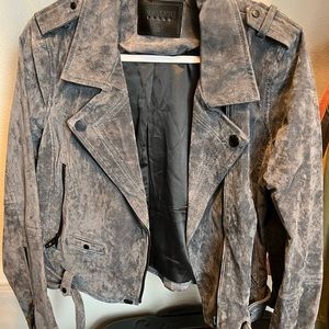 Blank NYC Suede Leather JaCKET NWOT